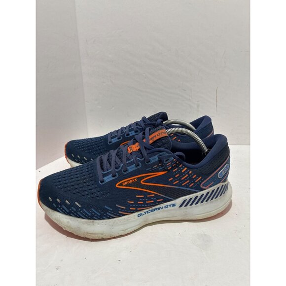 Brooks Glycerin GTS 20 Blue Orange Running 1103831D-444 Mens Size 11 - Picture 1 of 8